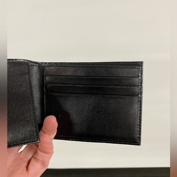 Men wallet, leather, black, NWT - Picture 2 of 5